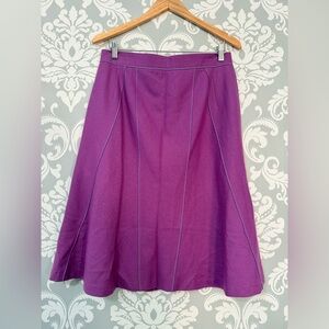 Harve Bénard by Bernard Holtzman‎ Vintage Wool Blend Skirt